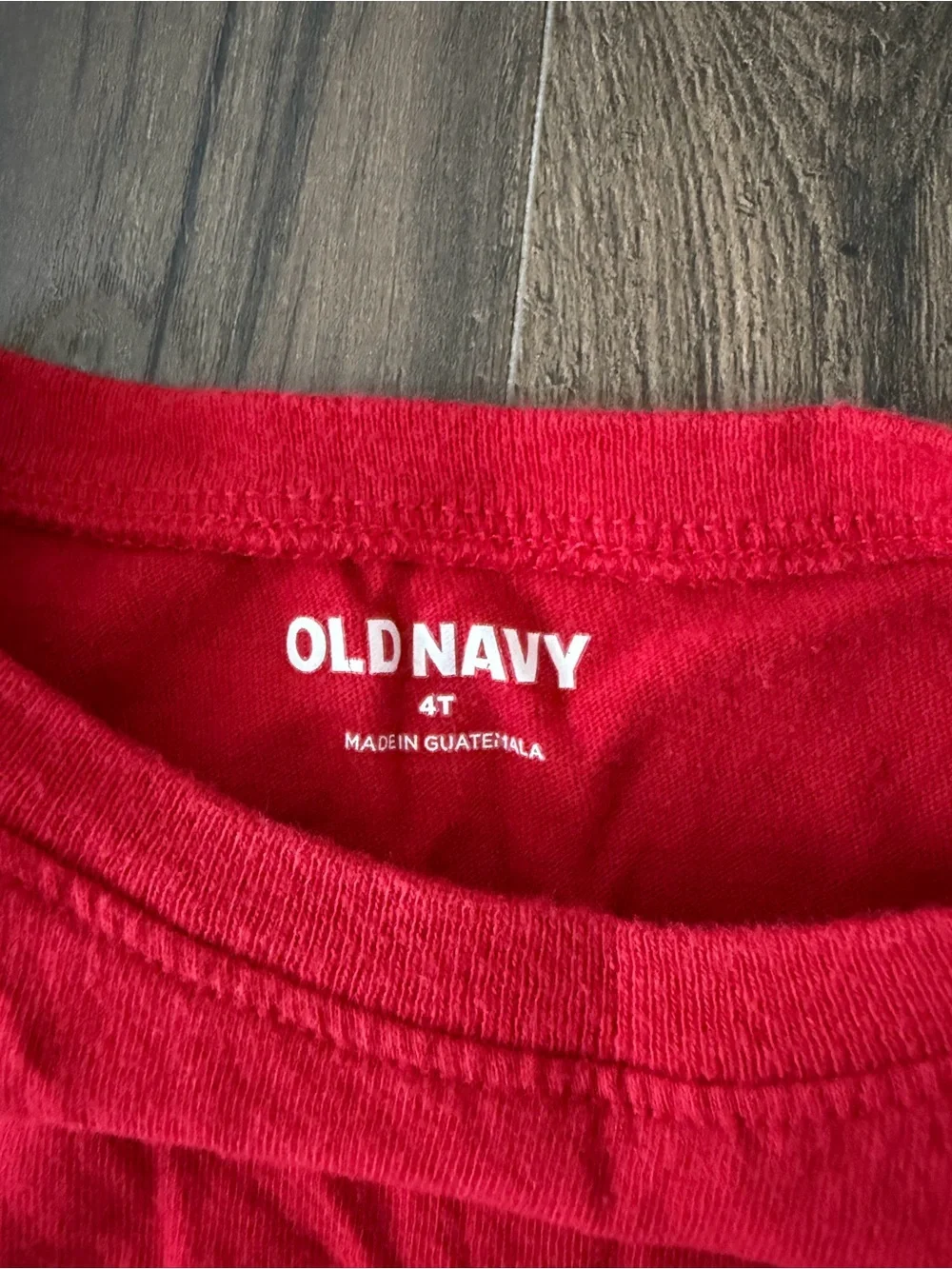 Old Navy Red Bluey & Bingo Graphic Tee